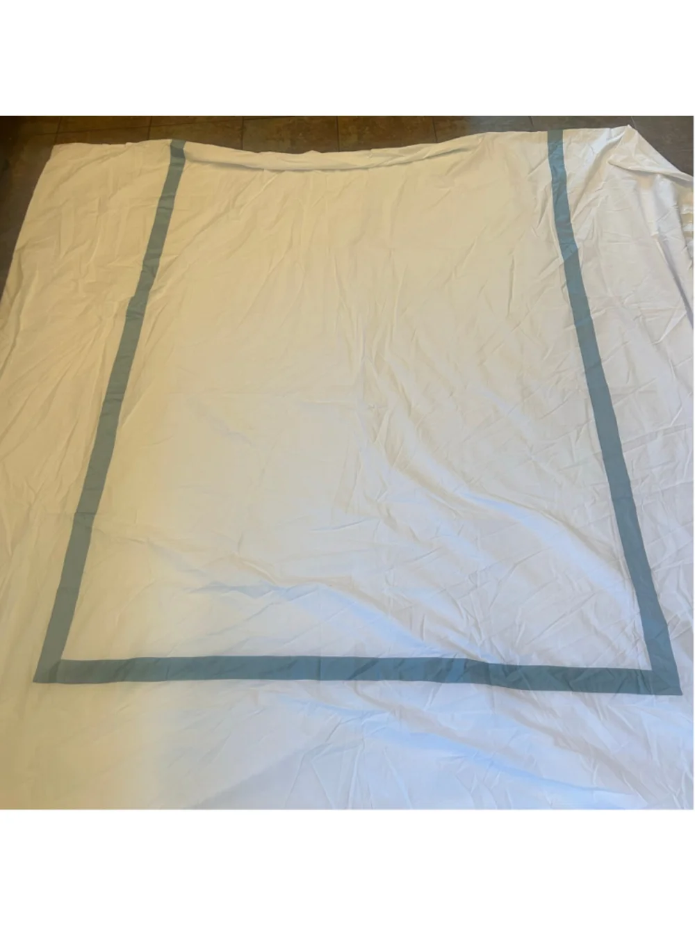 Restoration Hardware Queen Duvet Cover Italy Cotton Minimalist Quiet Luxury